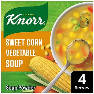 Knorr Sweet Corn Soup - 100% Real Vegetables, No Added Preservatives, 42 G