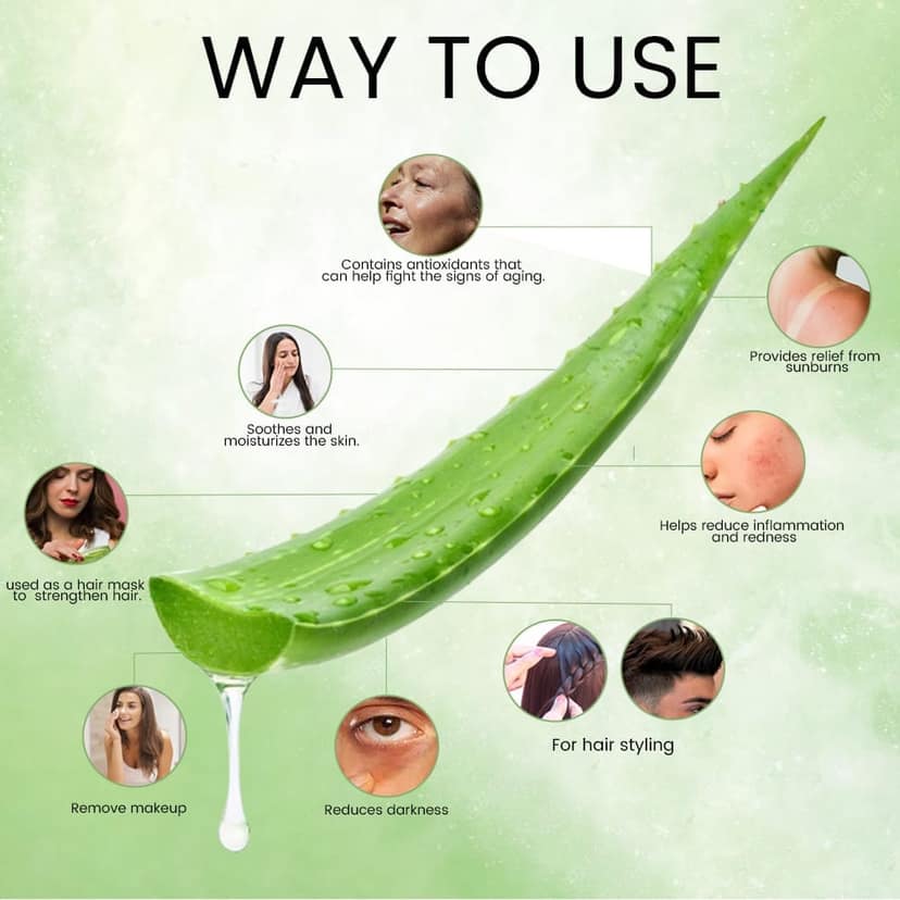 Kudos Aloevera Face & Body Gel -Complete Skin Therapy view 4