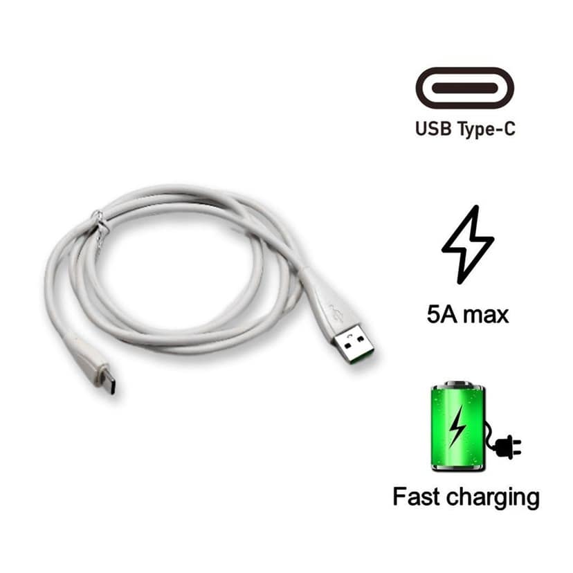 Type C data cable with 2.4Amp Rapid Charging (1000mm)