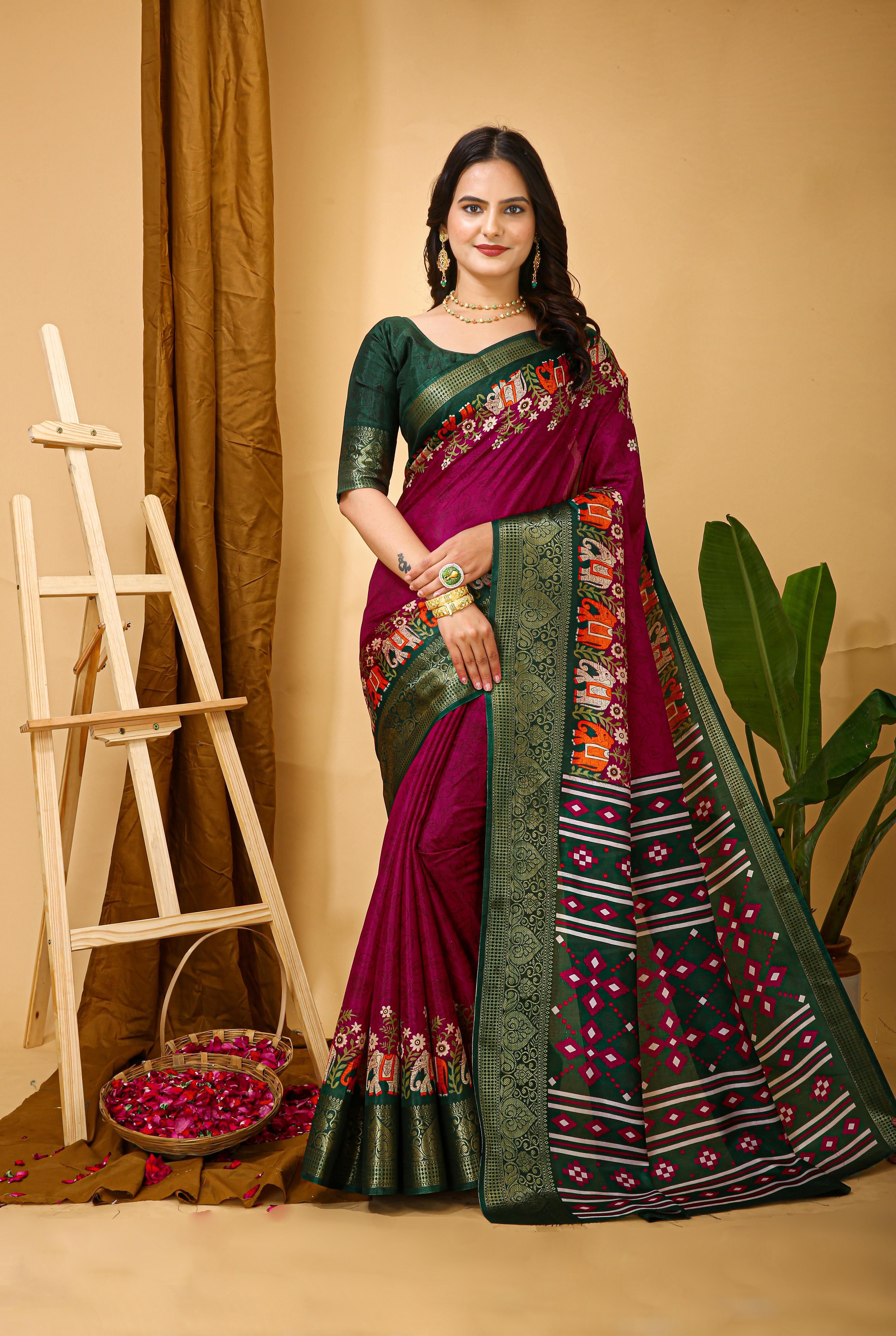 Dola Silk Saree For Wedding