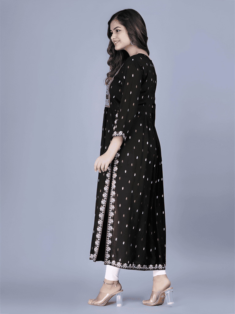Fancy Kurti for Women | Trendy Traditional Design | Stylish Ethnic Wear for Daily and Party Use view 3