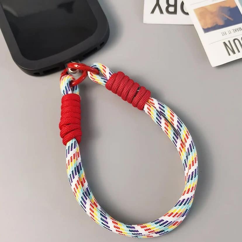 Universal lanyard for phone, Cross-body Cell Phone Lanyard With All Smartphones (1 pc / 52 Inch / Multicolor) view 6