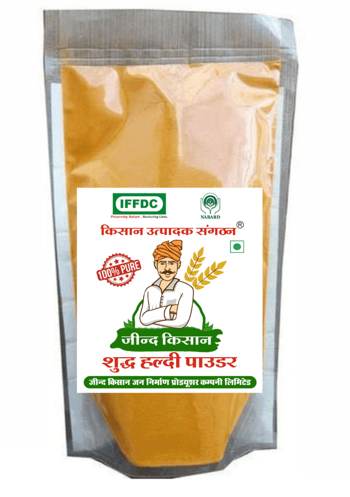 Jind Kisan Shudh Haldi Powder - Pure & Natural Turmeric Powder view 2