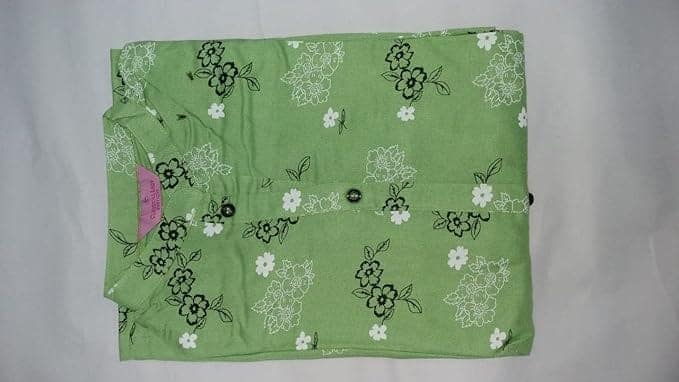 Women's Collar Kurti Green view 3