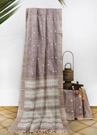 Assam Eri x Eri Silk Saree