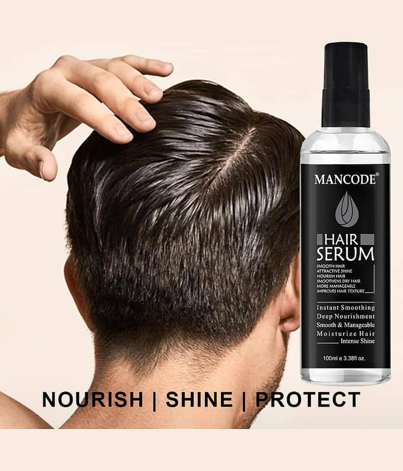 Mancode for Instant Shine Hair Serum 100 mL view 2