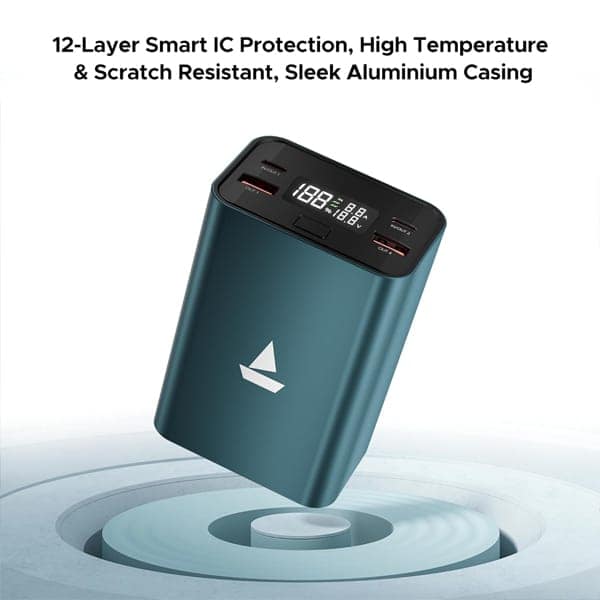 boAt EnergyShroom PB600 PowerPulse 27000mAh Power Bank view 3