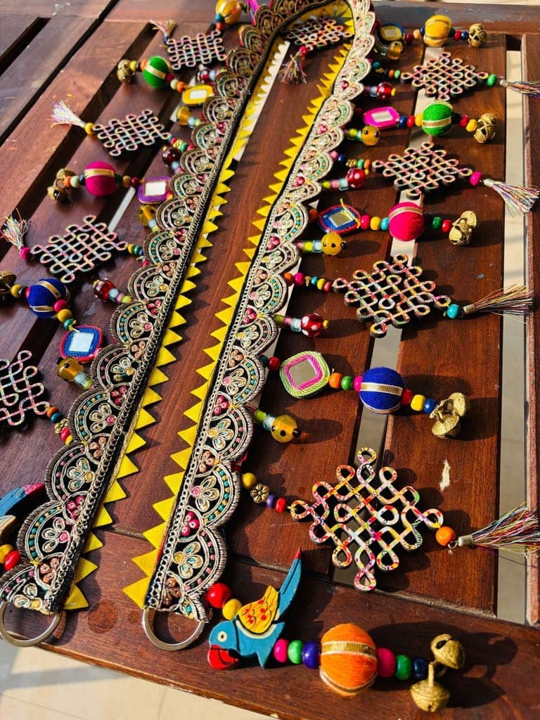 NAYANTARA: Handcrafted Sustainable Toran by Khyatiworks