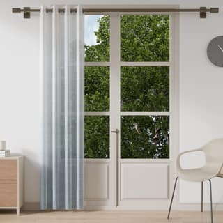 DDECOR - 100% PolyesterOmbre PatternDoor 7 Ft|130 CM X 225 CM| - Blue