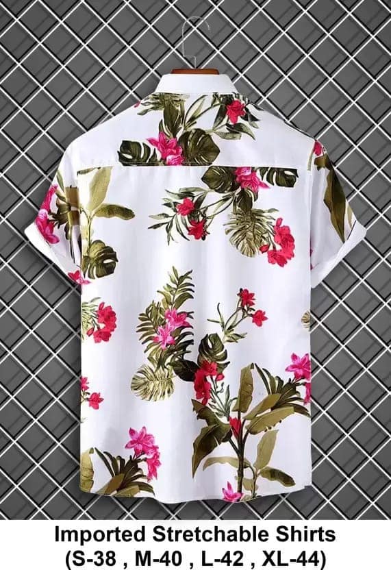 Men Regular Fit Printed Spread Collar Casual Shirt view 2