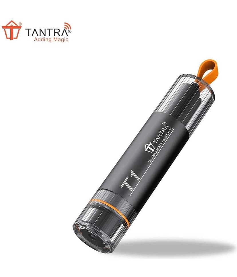 Tantra Pointed Only Car Safety Hammer Black