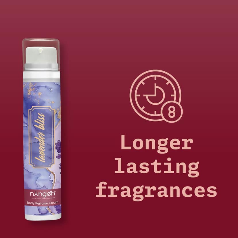 Lavender Body Perfume for Calmness | Lavender Perfume Cream | Non-Alcoholic Perfume | Aromatic Bliss view 4