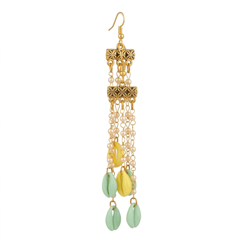 Beautifully Handcrafted Beads Earrings view 2