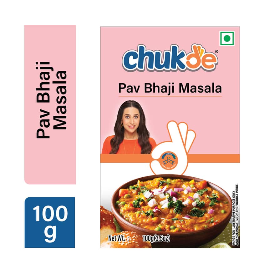 Chukde Spices Pav Bhaji Masala, 100 gm