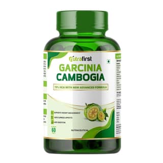 Nutrafirst Garcinia Cambogia Tablets 800mg with 70% HCA and Green Tea Extract for Weight Management and Fat Metabolism - 60 Tablets, Pack of 1