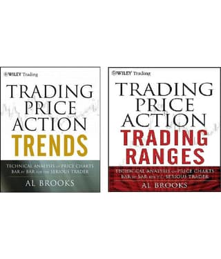Al Brooks 2 Books Set: Trading Price Action Trends and Trading Price Action Trading Ranges (English, Paperback)