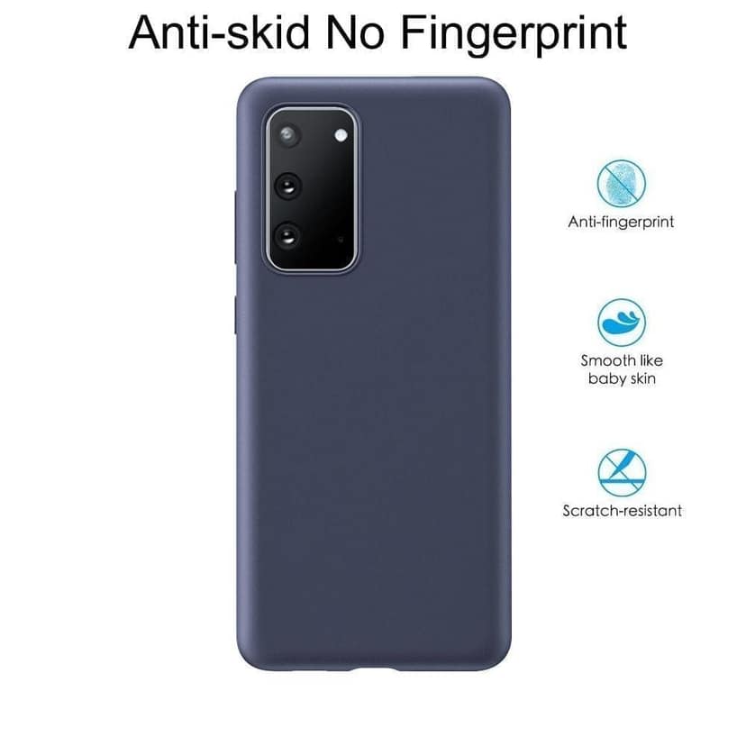 Memumi Crystalloid Series Back Cover for Samsung Galaxy S20 Shockproof - Blue (6.2") view 3