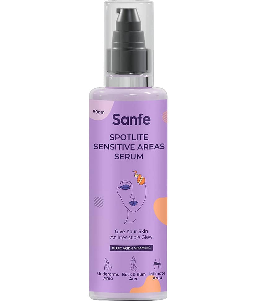 Sanfe Spotlite Sensitive Body Serum For Dark Underarms, Inner Thighs And Sensitive Areas - 50gm