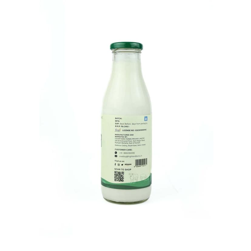 A2 Cow Milk Kefir 500ML (Classic) view 2