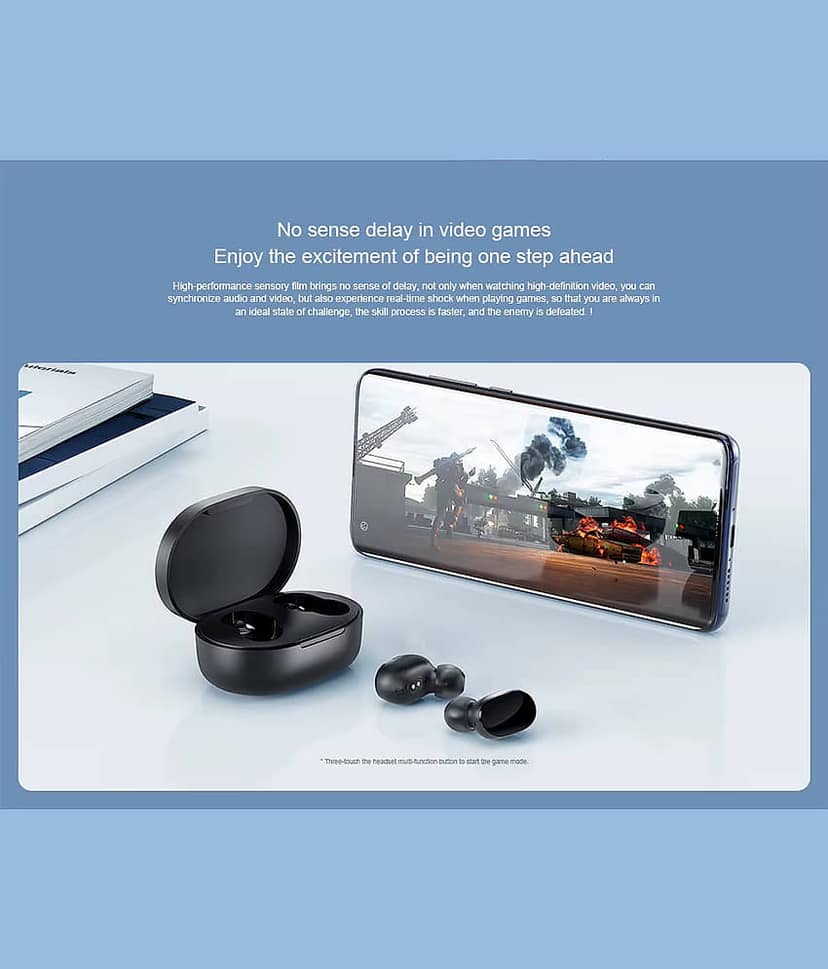 COREGENIX AirDoT Bluetooth True Wireless (TWS) In Ear 20 Hours Playback Low Latency,Powerfull bass IPX4(Splash & Sweat Proof) Black view 2