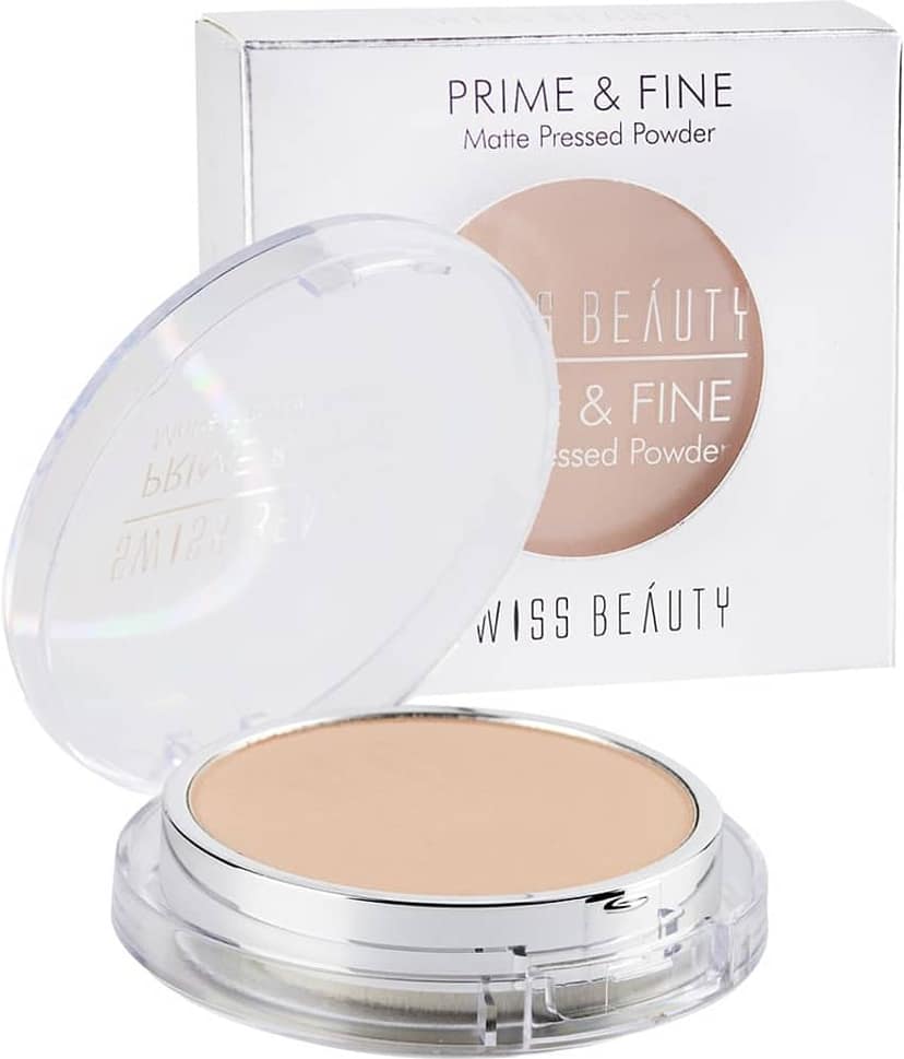 Swiss Beauty Prime & Fine Matte Pressed Powder Dark 10 g view 2