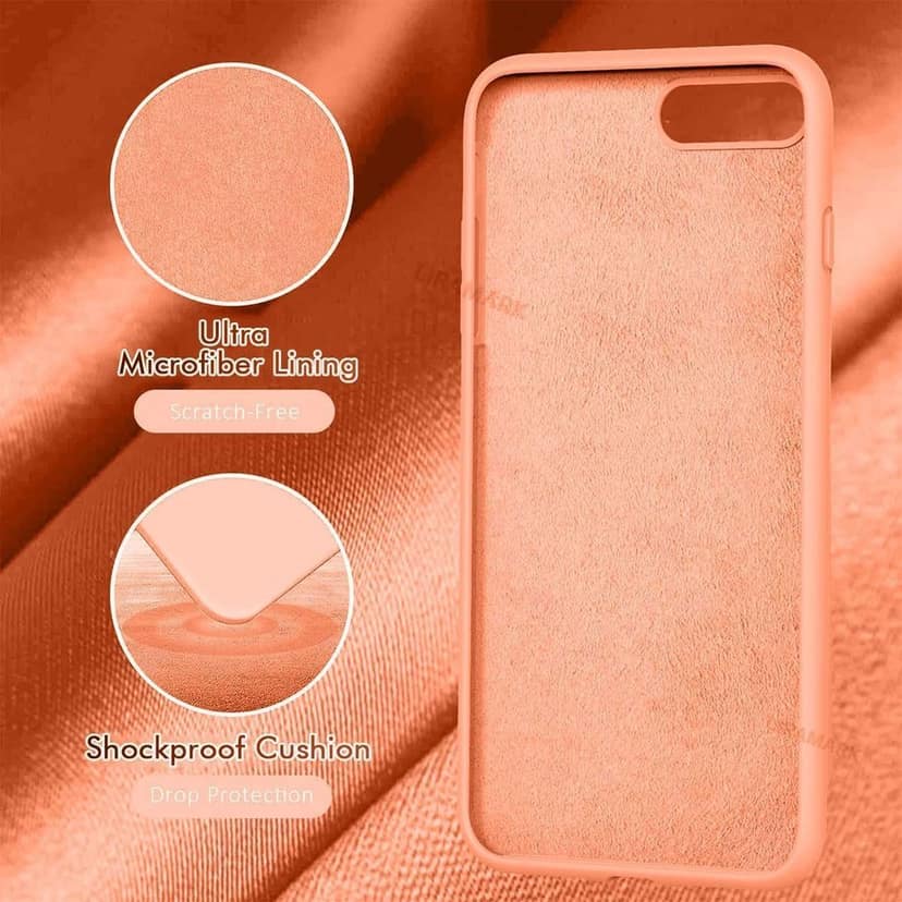 LIRAMARK Liquid Silicone Soft Back Cover Case for Apple iPhone 7 Plus / 8 Plus view 4