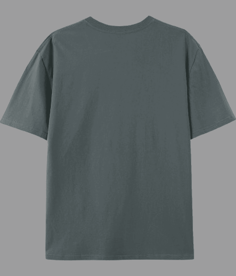 ELBATROSS Men Polyester Regular Fit Printed T-Shirt ( Black ) view 2