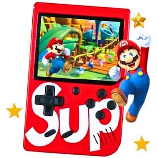 SUP Game Box 400 in 1 Handheld Retro Video Game Console | USB Rechargeable LCD Gaming Console for Kids