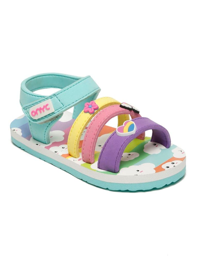 Premium Cloud Gelatoe Sandals - Sea Green (Girls) view 5