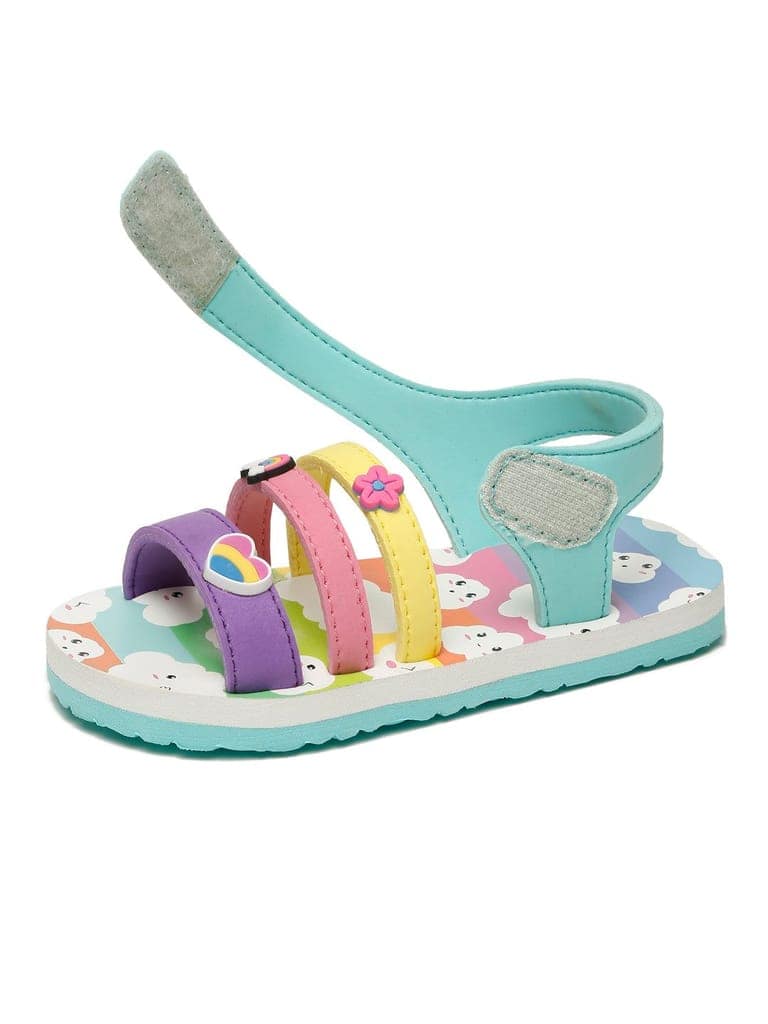 Premium Cloud Gelatoe Sandals - Sea Green (Girls) view 6