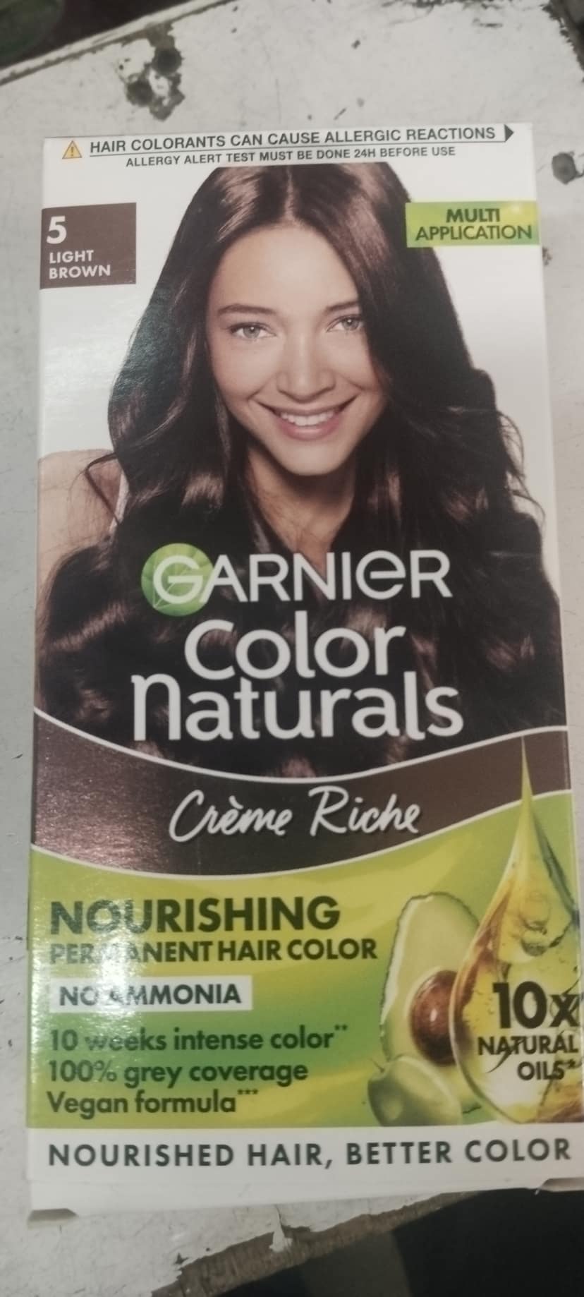 Garnier color natural s cream