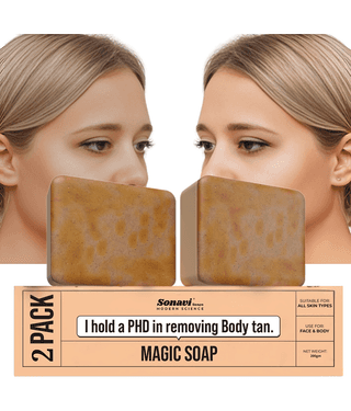Sonavi Skin Whitening GHARSOAP Soap for All Skin Type ( Pack of 2 )