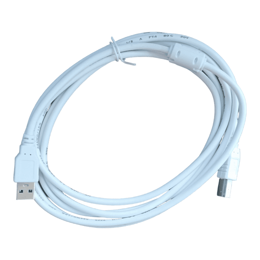 USB Printer/Scanner Cable 3m - Fast Transfers, Durable Build, 100% Quality Checked view 2