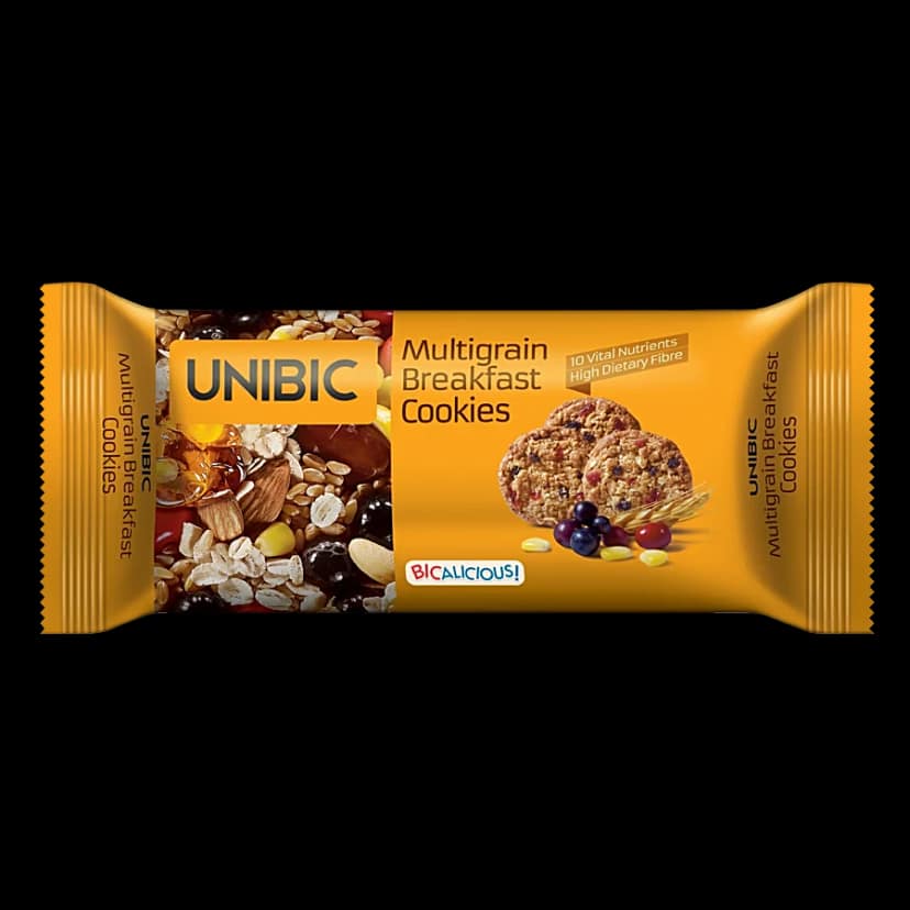 Unibic Cookies - Multigrain Breakfast, 75 G Pouch