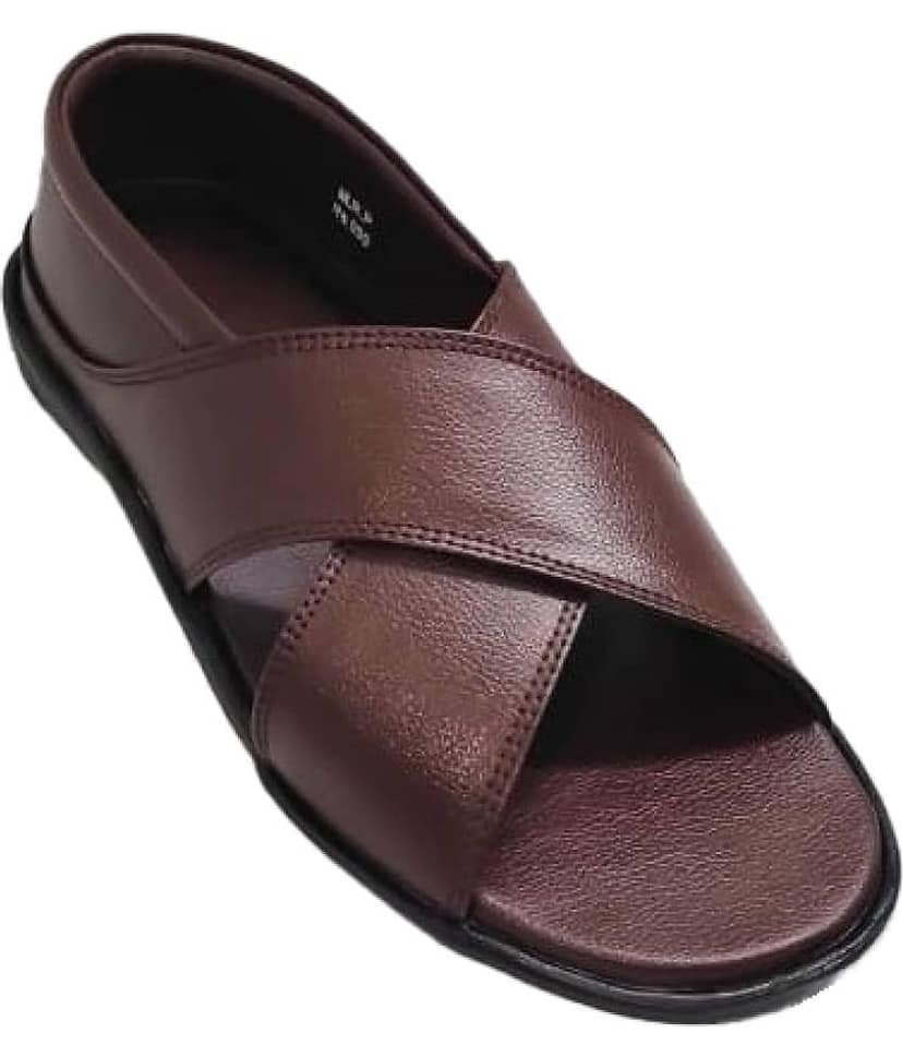 RAGE GAZE - Brown Men's Sandals
