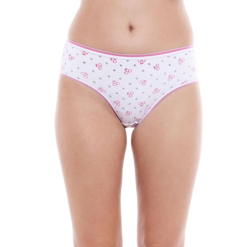 Bodycare women's combed cotton assorted Hipster Panty Pack of 6 ( E200-D ) view 4