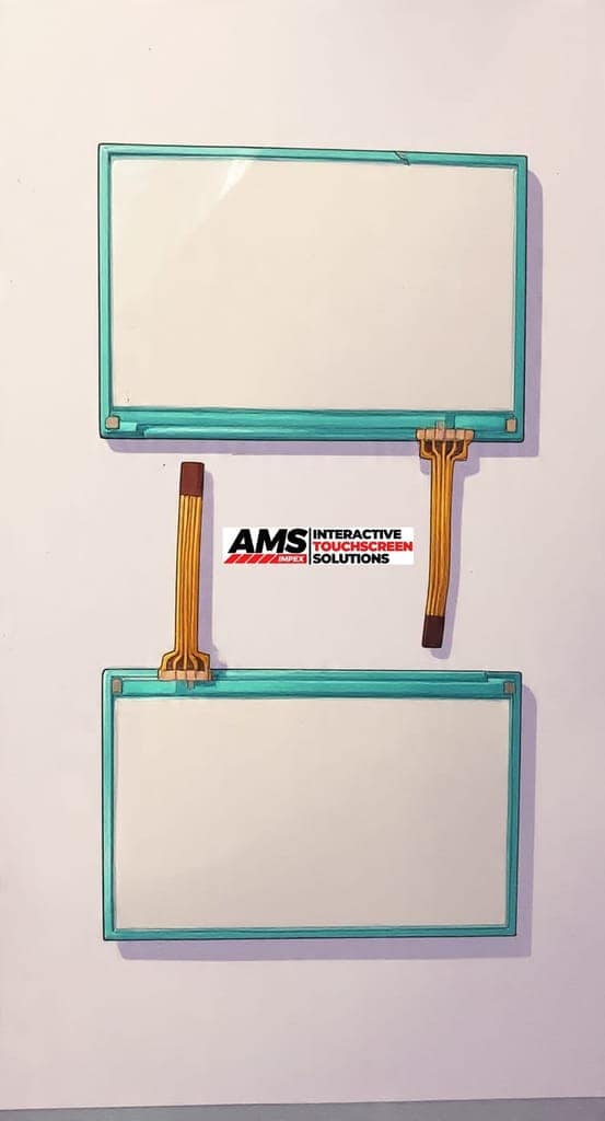 AMS Touch 4.3" 4 Wire Resistive Touchscreen Panel view 3