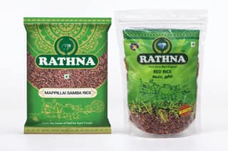 Red Rice Mapillai Samba Rice (Medium Grain, Unpolished) (0.5 kg)