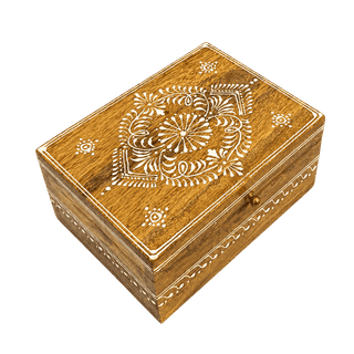 Handcrafted Mango Wood Favour Box