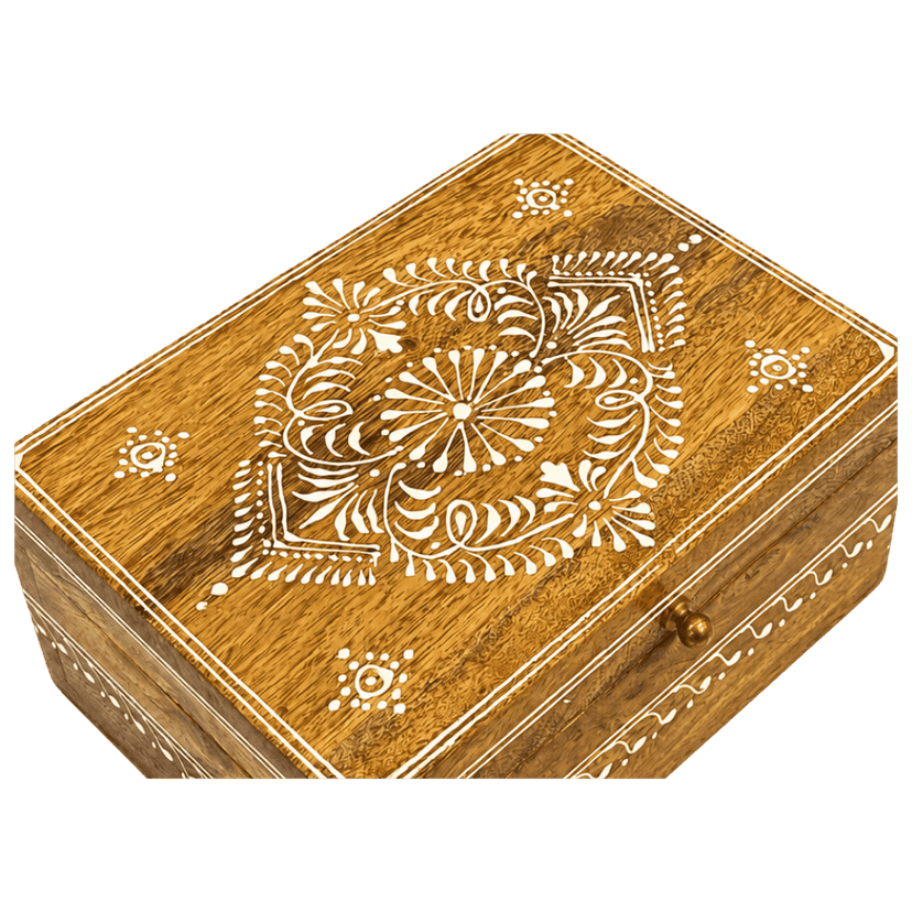 Handcrafted Mango Wood Favour Box view 2