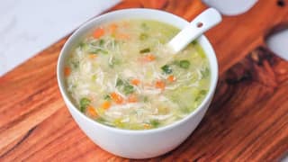 Chicken clear soup
