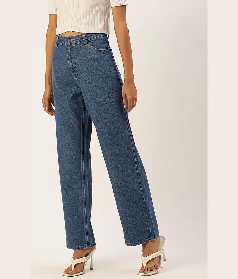 Bene Kleed Women Straight Fit High-Rise Jeans view 2