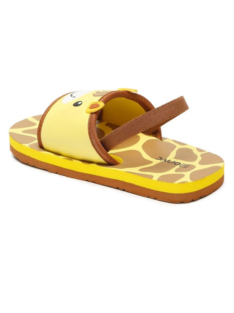 Premium Giraffe Artistic Sliders - Yellow (Unisex) view 6