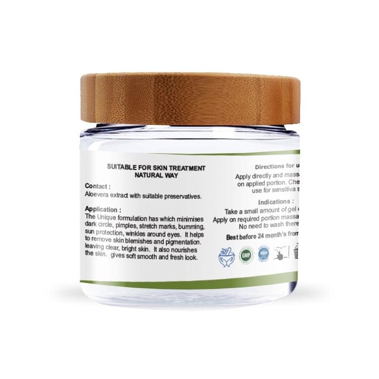 Aloevera Gel ( Brings natural glow to skin, Fights acne & anti ageing ) view 3