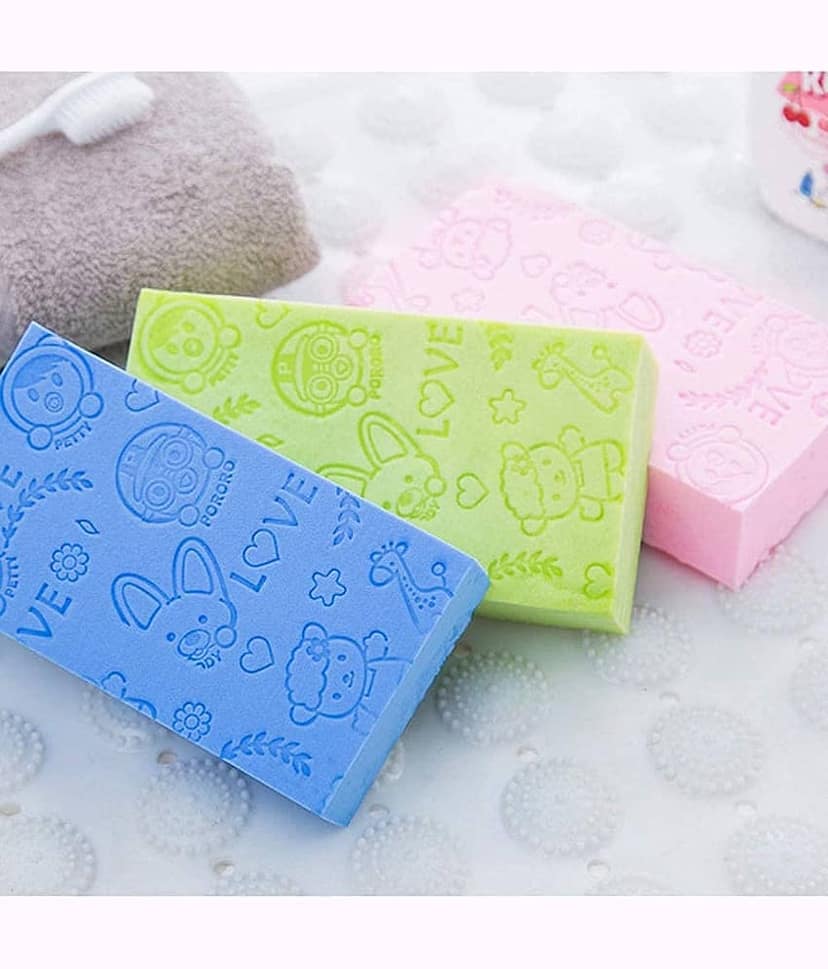 THRIFTKART Assorted Bath Sponge ( 2 pcs ) view 2