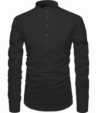 Apektra White Cotton Men's Shirt Style Kurta ( Pack of 1 )