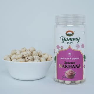 Perfect Harmony Pack | Pink Salt & Pepper Makhana, Pudina Makhana, Cheese Flavoured Makhana, Mumbai Chat Makhana - 324 gm - Pack of 4