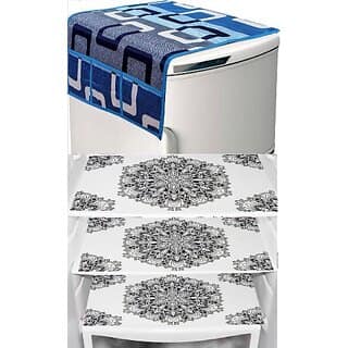 REVEXO Refrigerator Cover (Width: 20 cm, Multicolor) view 2