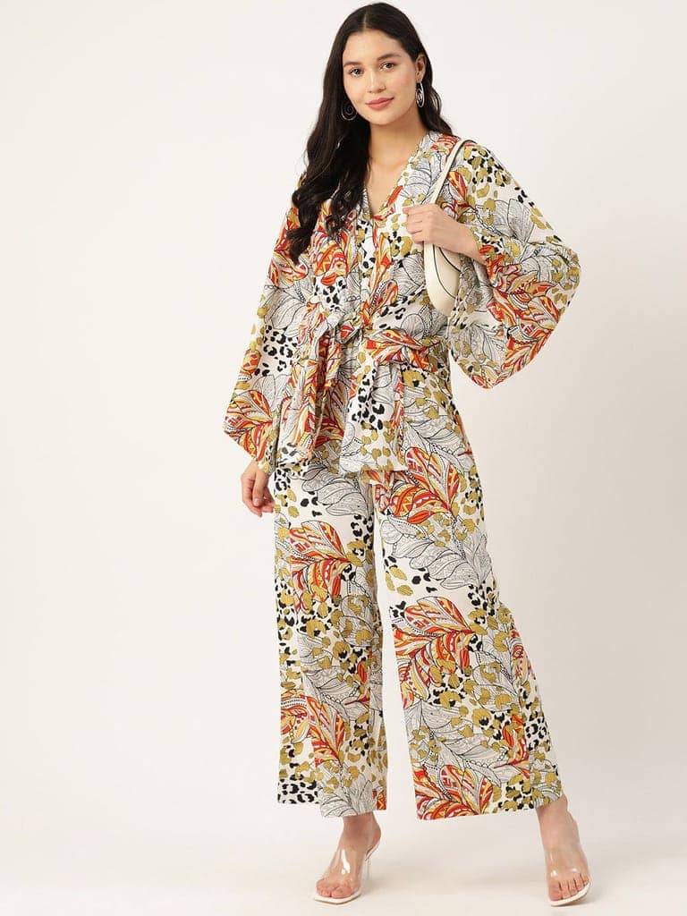 Printed Basic Jumpsuit view 4