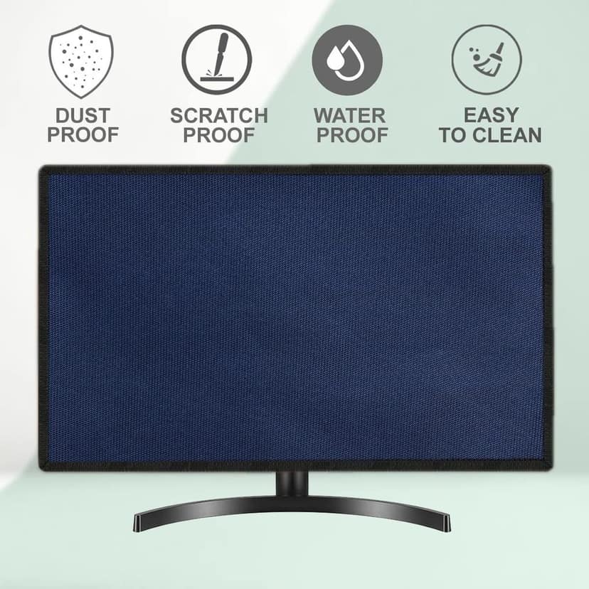 PalaP Super Premium Dust Proof Monitor Cover for LG 19 inches Monitor (Grey) view 6